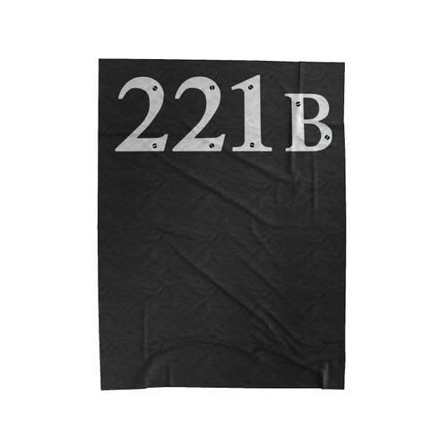 Sherlock Holmes Bbc 221B Velveteen Blanket