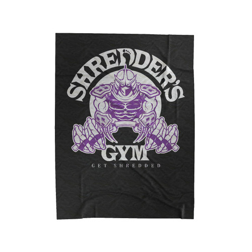 Shrenders Gym Ninja Turtles Velveteen Blanket