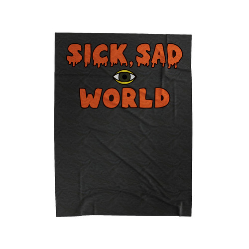 Sick Sad World Daria Tv Series Velveteen Blanket