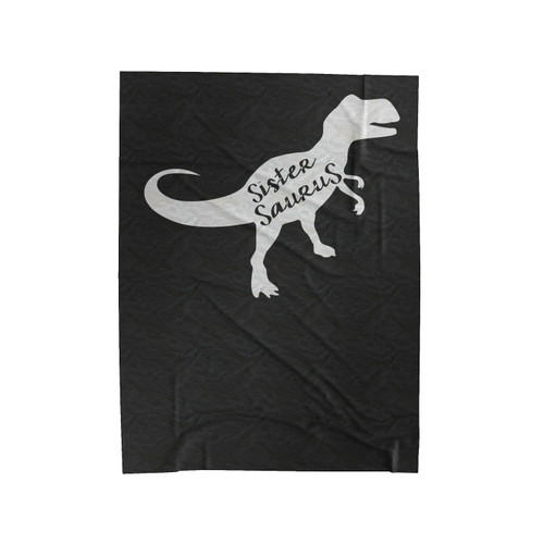 Sister Saurus Velveteen Blanket