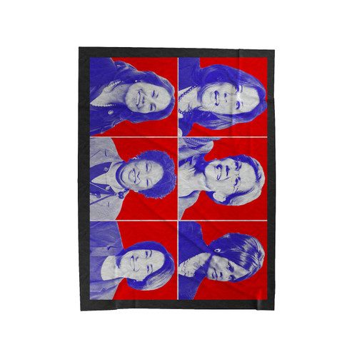 Six Women Joe Biden Velveteen Blanket