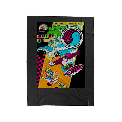 Skate T&C Da Boys Nintendo Game Velveteen Blanket