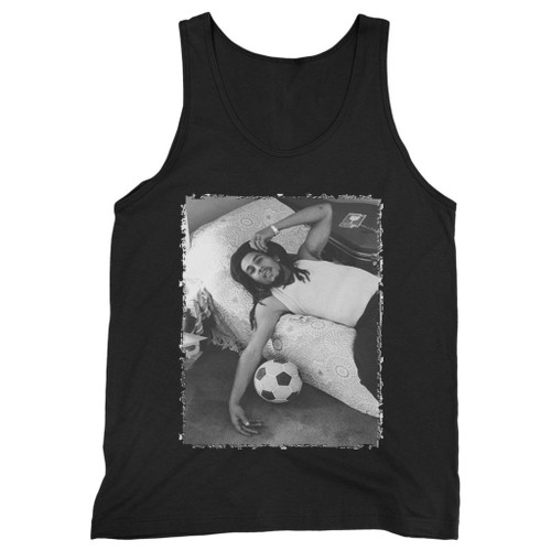 Our cotton bob marley soccer men tank top is perfect for those intense workouts in the gym, at practice or pickup games.