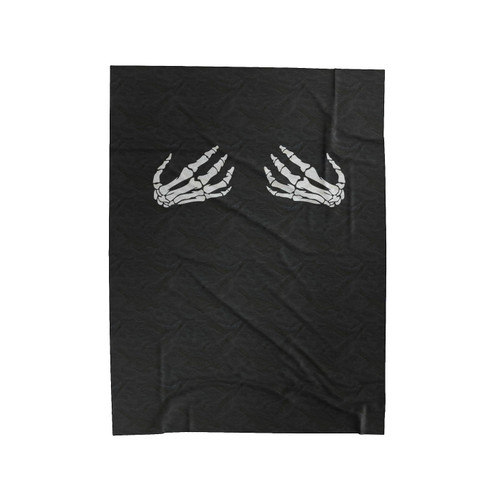 Skull Bone Geek Dope Homies Halloween Velveteen Blanket
