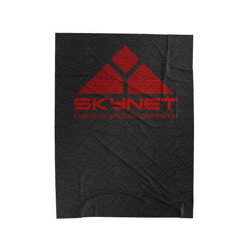 Skynet Logo Velveteen Blanket Skynet Logo Velveteen Blanket