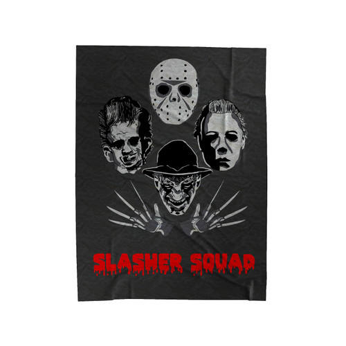 Slasher Squad Goals Freddy Krueger Velveteen Blanket