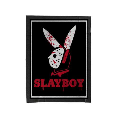 Slayboy Slasher Art Horror Movie Velveteen Blanket