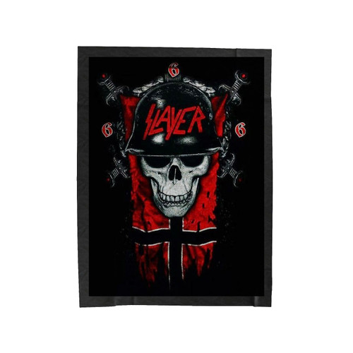 Slayer Band Heavy Metal Music Velveteen Blanket