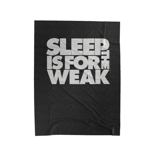 Sleep Is For The Weak Bring Me The Horizon Quote Rock And Roll Heavy Metal Velveteen Blanket