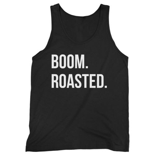 Our cotton boom roasted men tank top is perfect for those intense workouts in the gym, at practice or pickup games.