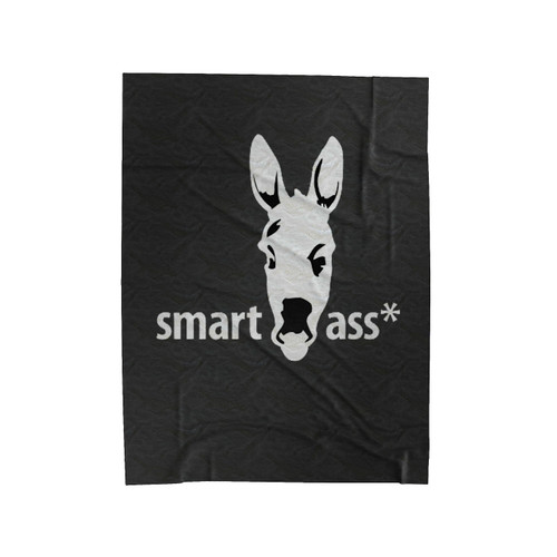 Smart Donkey Ass Velveteen Blanket