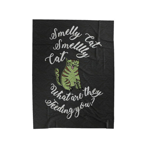 Smelly Cat What Are They Feeding You Friends Tv Show Velveteen Blanket