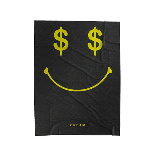Smile Money Velveteen Blanket