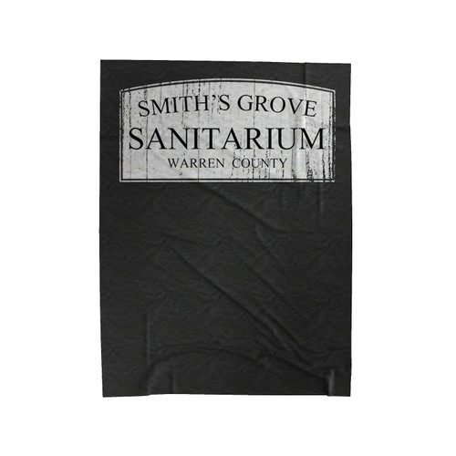 Smith's Grove Sanitarium Halloween Movie Michael Myers Horror Movie Velveteen Blanket