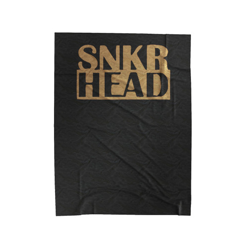 Snkr Head Dirty Copper Foamposite Velveteen Blanket