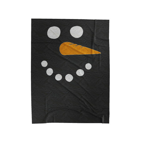 Snowman Christmas Velveteen Blanket