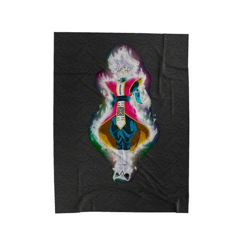 Son Goku Ultra Instinct Velveteen Blanket