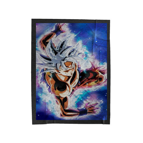 Songoku Ultra Instinct Velveteen Blanket