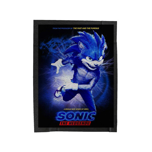 Sonic 1 Velveteen Blanket