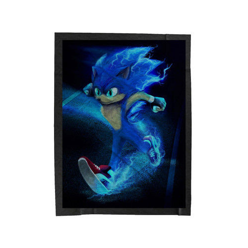 Sonic 2020 Velveteen Blanket