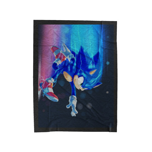 Sonic Fast Speed Velveteen Blanket
