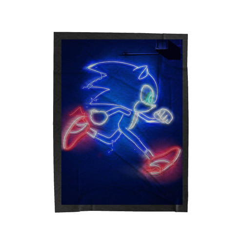 Sonic Light Velveteen Blanket