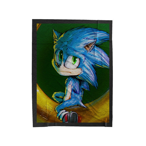 Sonic Painting Art Velveteen Blanket