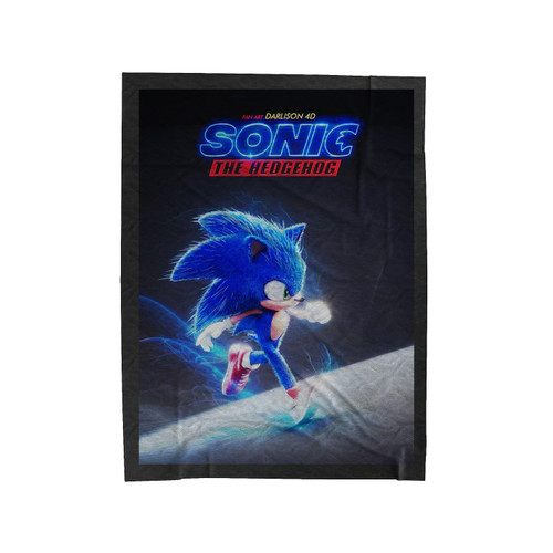 Sonic Render Velveteen Blanket
