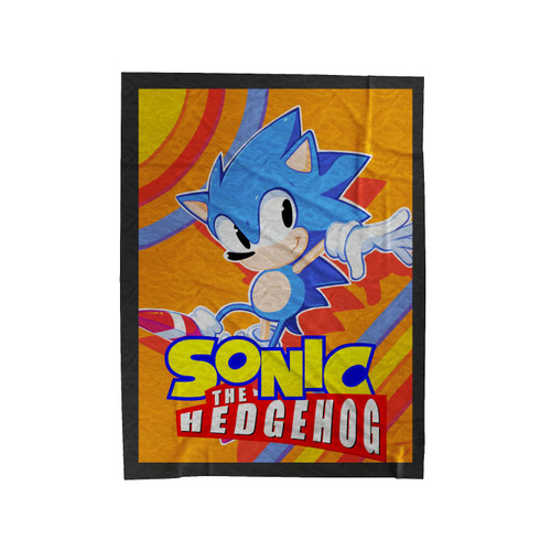Sonic The Hedgehog Super Sonic Velveteen Blanket