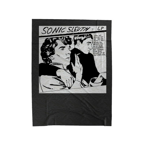 Sonic Youth Sonic Sleuth Velveteen Blanket