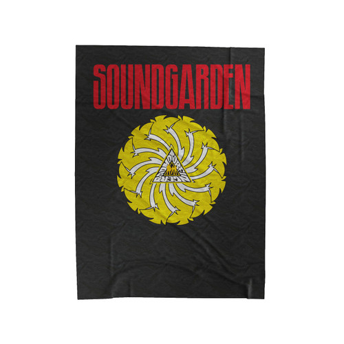 Soundgarden Rock Band Album Logo Velveteen Blanket