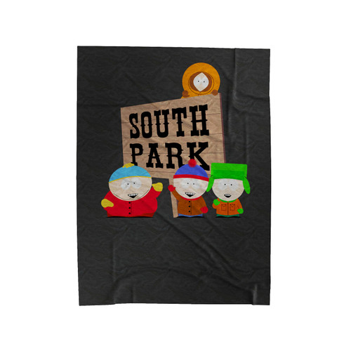 South Park Group Funny Cartoon Velveteen Blanket