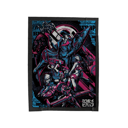 Space Cowboy Velveteen Blanket
