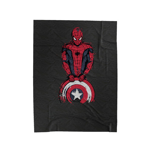 Spider Man Art Homecoming Marvel Comics Velveteen Blanket