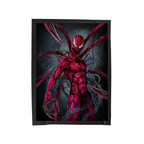 Spider Man Carnage Fan Art Velveteen Blanket