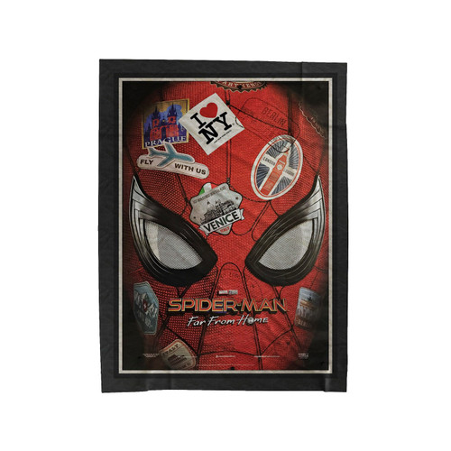 Spider Man Far From Home 1 Velveteen Blanket