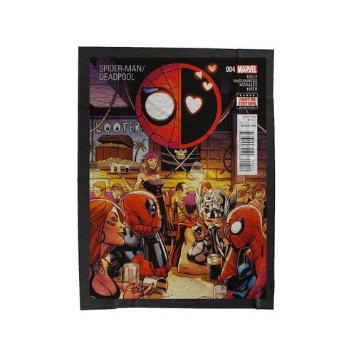 Spider Man Looter Velveteen Blanket