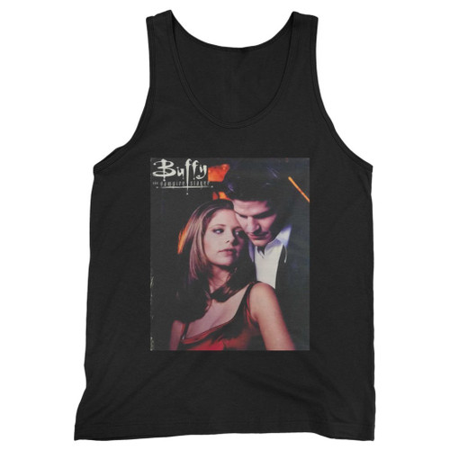 Our cotton buffy the vampire slayer buffy & angel men tank top is perfect for those intense workouts in the gym, at practice or pickup games.