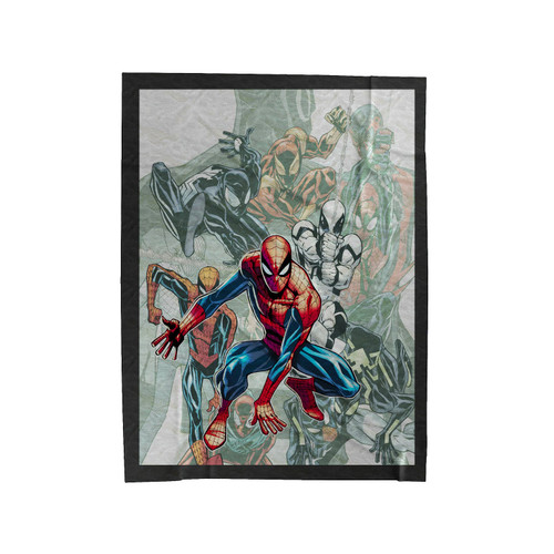 Spider-Man Family Team Velveteen Blanket