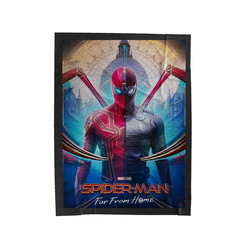 Spider-Man Far From Home Movie Velveteen Blanket