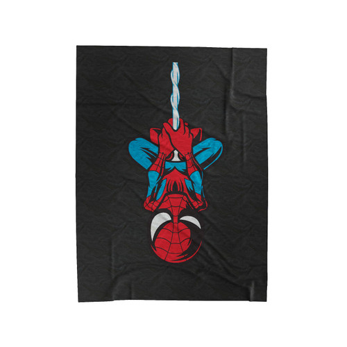 Spiderman Hanging Velveteen Blanket