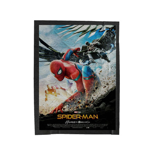 Spiderman Homecoming Superhero Velveteen Blanket