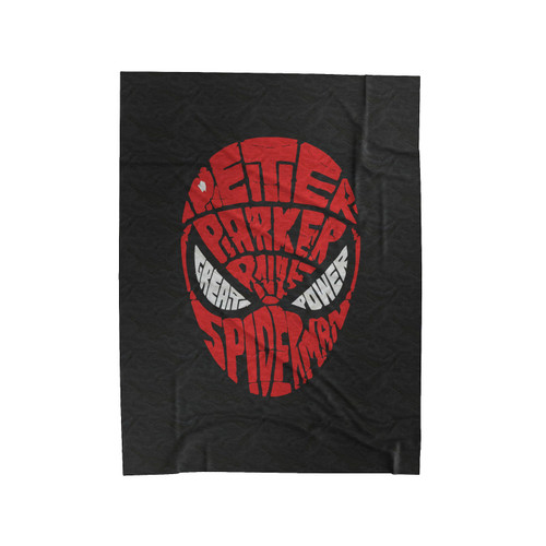 Spiderman Pieter Parker Velveteen Blanket