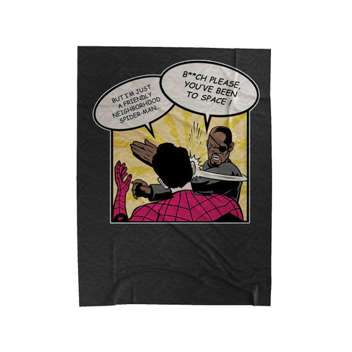 Spiderman Tom Holland Velveteen Blanket