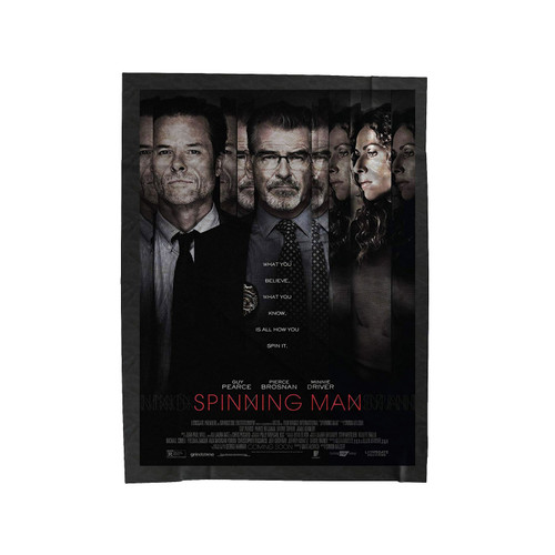 Spinning Man Movie Velveteen Blanket