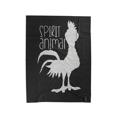 Spirit Animal Hei Hei Disney Moana Velveteen Blanket