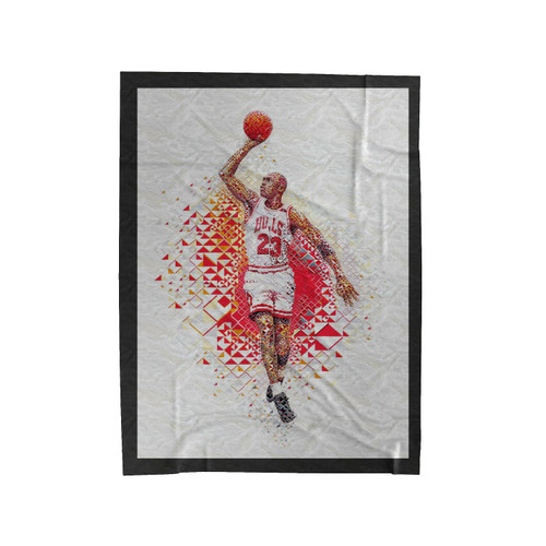 Spirit Of Sports Basketball Greats Velveteen Blanket
