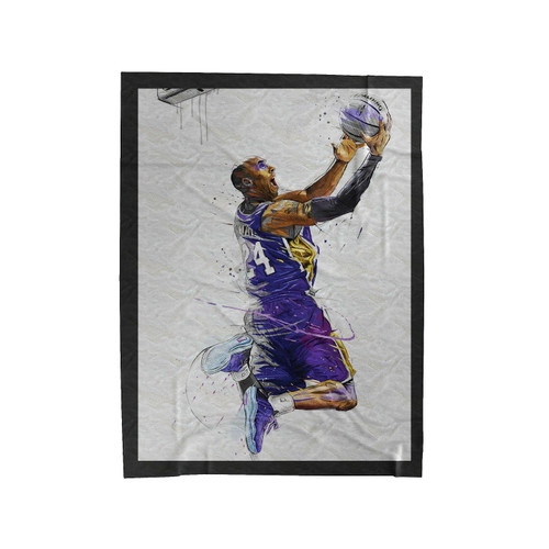 Spirit Of Sports Greatest Basketball Legend Kobe Bryant Velveteen Blanket