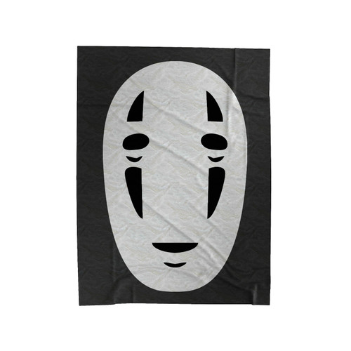 Spirited Away No Face Mask Velveteen Blanket