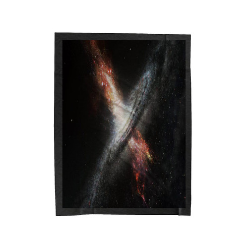 Spitzer Space Telescope Space Galaxy Nasa Velveteen Blanket